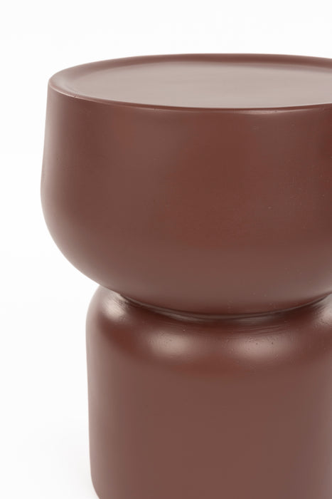 Bijzettafel Eline Sidetable MGO Terracotta Ø30, sfeerbeeld 6
