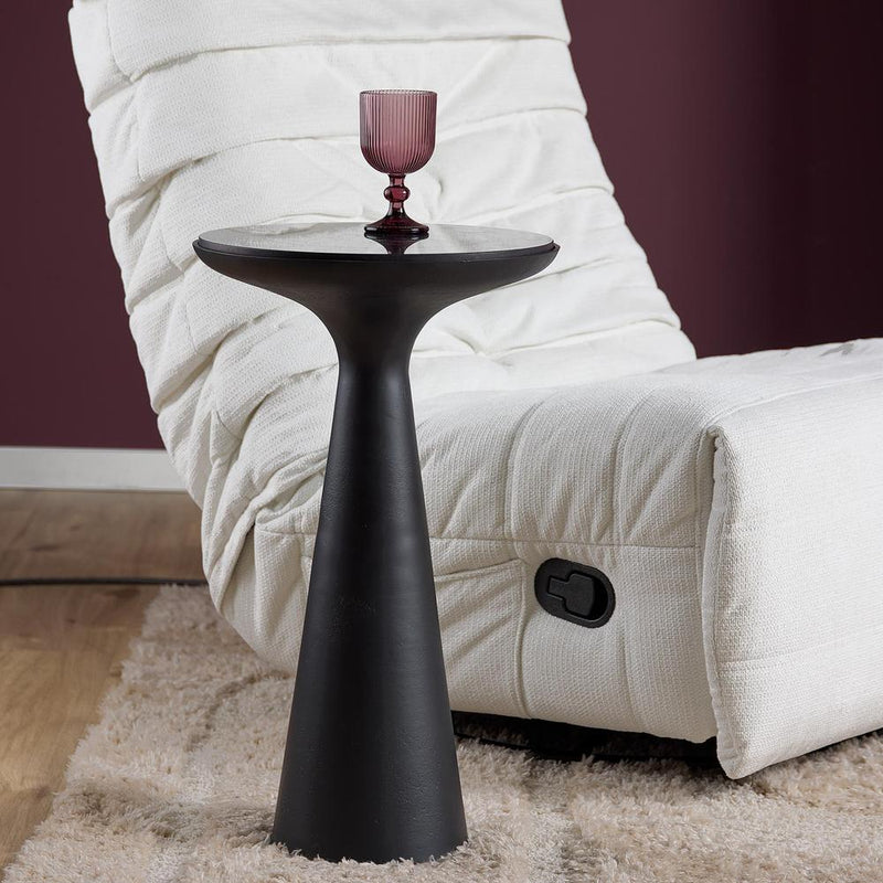 Bijzettafel Essy Zwart 38 cm 38x38x63 cm-Bijzettafels-Starfurn