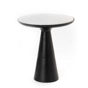 Bijzettafel Essy Zwart 45 cm 46x46x50 cm-Bijzettafels-Starfurn