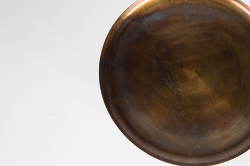Bijzettafel Frost Copper Metaal Goud Ø39x45 cm-Bijzettafels-Creating Home