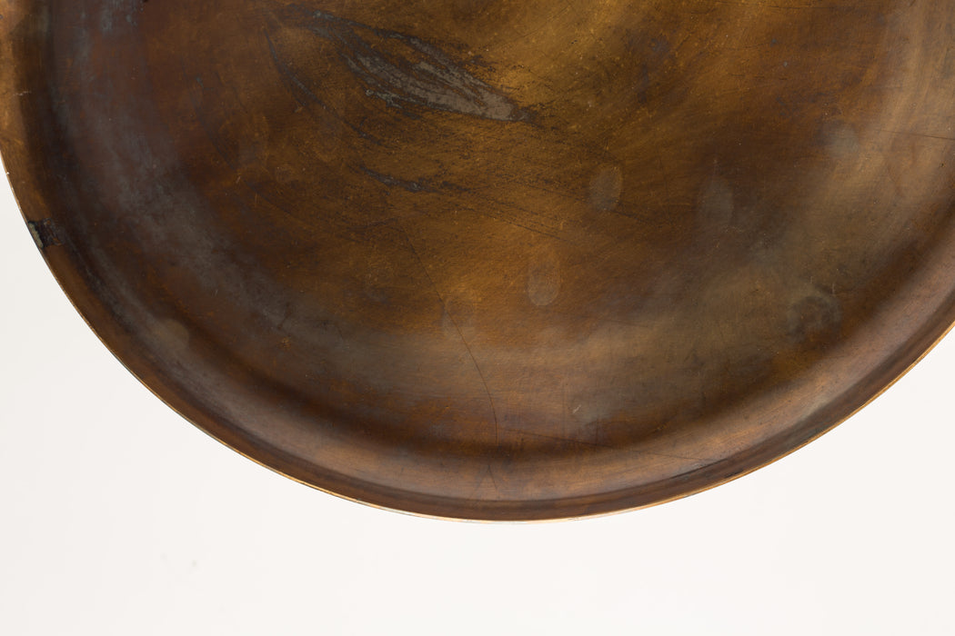 Bijzettafel Frost Copper Metaal Goud Ø39x45 cm-Bijzettafels-Creating Home