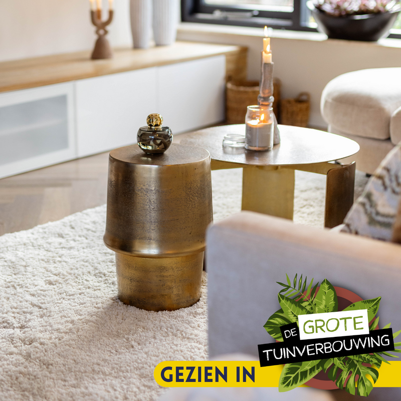 Bijzettafel Glamor 30x30x48 cm-Bijzettafels-Starfurn