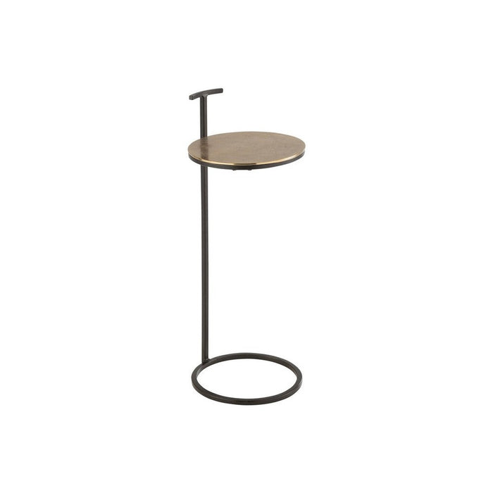 Bijzettafel Goud Aluminium 25 cm 25x25.5x65.5 cm-Bijzettafels-J-Line