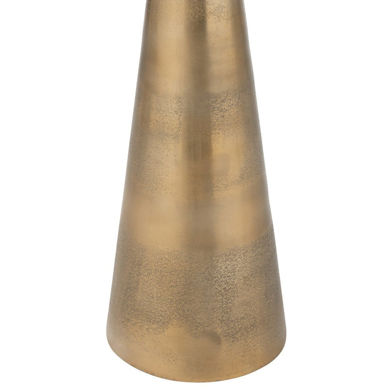 Bijzettafel Goud Aluminium 33 cm 33x33x64 cm-Bijzettafels-J-Line