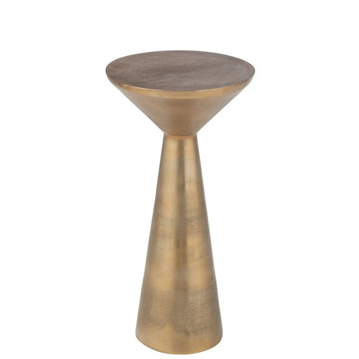 Bijzettafel Goud Aluminium 33 cm 33x33x64 cm-Bijzettafels-J-Line