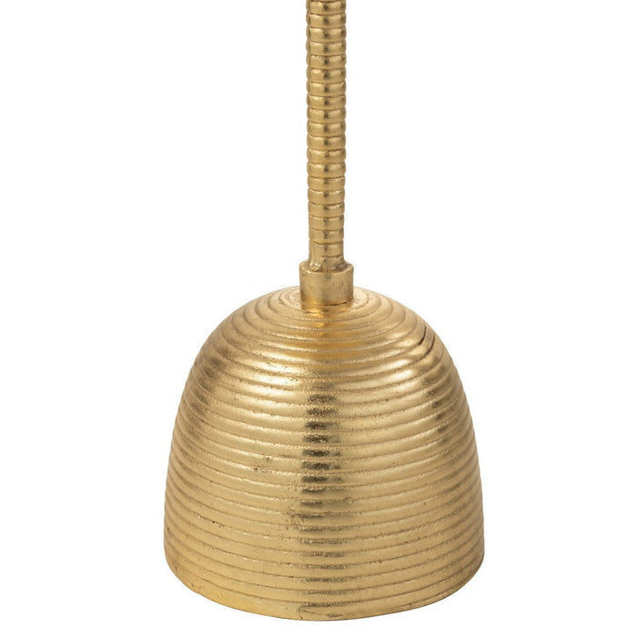 Bijzettafel Goud Aluminium 39 cm 39x39x57 cm-Bijzettafels-J-Line