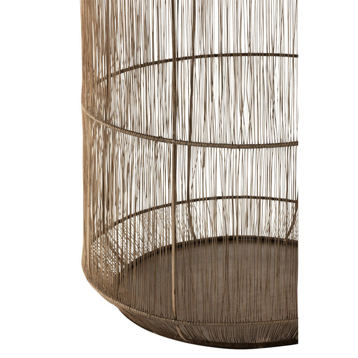 Bijzettafel Goud Aluminium Antiek 41 cm 41x41x72 cm-Opbergdozen en manden-J-Line