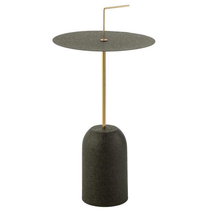 Bijzettafel Goud Ijzer 30 cm Ijzer 30x30x68 cm 46085-Bijzettafels-J-Line