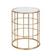 Bijzettafel Goud Ijzer 40 cm-Bijzettafels-J-Line