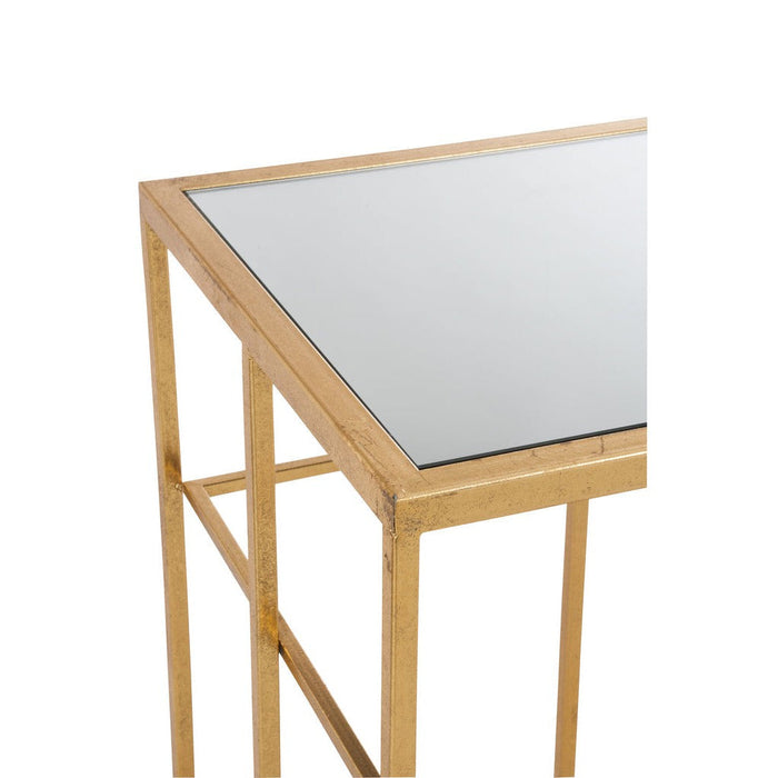 Bijzettafel Goud Mirror 40x120 cm-Bijzettafels-J-Line