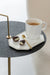 Bijzettafel Goud ijzer 30 cm ijzer 30x30x68 cm 46085-Bijzettafels-J-Line
