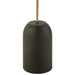 Bijzettafel Goud ijzer 30 cm ijzer 30x30x68 cm 46085-Bijzettafels-J-Line