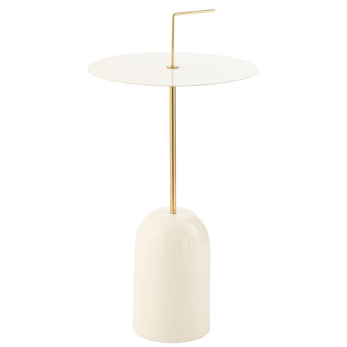 Bijzettafel Goud ijzer 30 cm ijzer 30x30x68 cm 46086-Bijzettafels-J-Line