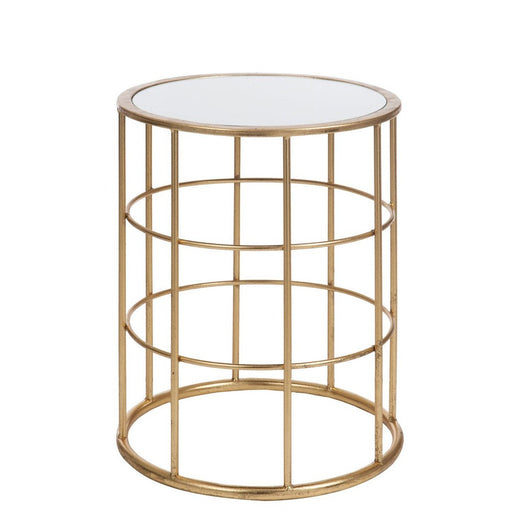 Bijzettafel Goud ijzer 40 cm 40x40x47.5 cm-Bijzettafels-J-Line