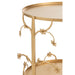 Bijzettafel Goud ijzer S 45 cm 45x45x49.5 cm-Bijzettafels-J-Line