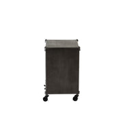 Bijzettafel Grijs Ijzer 36 cm 35.5x45x57 cm-Ladenkasten-J-Line