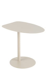 Bijzettafel Grijs Ijzer 40x55 cm-Bijzettafels-J-Line