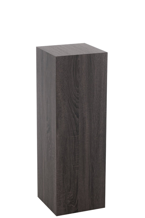 Bijzettafel Grijs Mdf Rechthoekig 30 cm 30x30x90 cm-Bijzettafels-J-Line