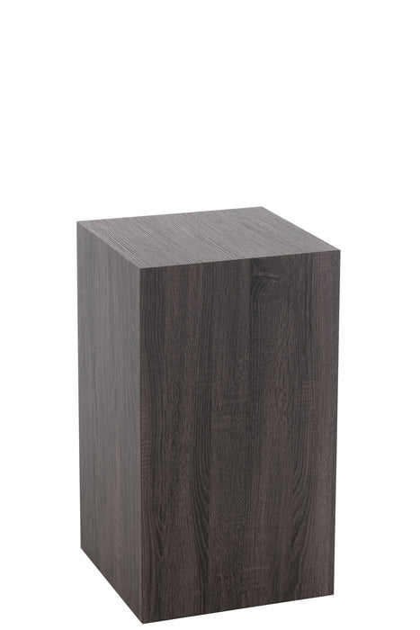 Bijzettafel Grijs Mdf Rechthoekig 40 cm 40x40x70 cm-Bijzettafels-J-Line