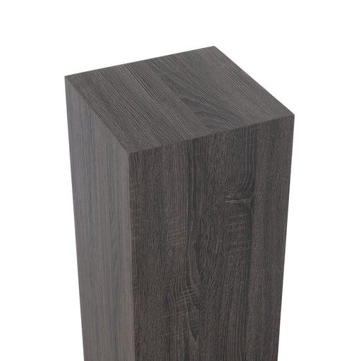 Bijzettafel Grijs Veneer Rechthoekig 30 cm 30x30x110 cm-Bijzettafels-J-Line
