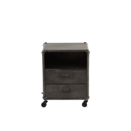 Bijzettafel Grijs ijzer 36 cm 35.5x45x57 cm-Ladenkasten-J-Line