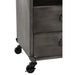 Bijzettafel Grijs ijzer 36 cm 35.5x45x57 cm-Ladenkasten-J-Line