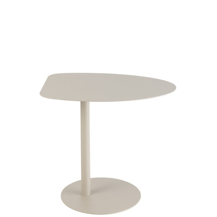 Bijzettafel Grijs ijzer 40x55 cm-Bijzettafels-J-Line