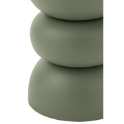 Bijzettafel Groen Ijzer 32 cm 32x32x43.5 cm-Bijzettafels-J-Line
