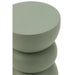 Bijzettafel Groen ijzer 32 cm 32x32x43.5 cm-Bijzettafels-J-Line