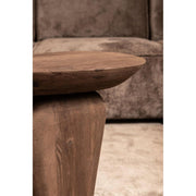 Bijzettafel Harshad Mangohout Bruin 35x55 cm-Bijzettafels-PTMD