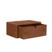 Bijzettafel Hover Nature Smooth Mangohout 45 cm 45x30x20 cm-Wandplanken-LABEL51