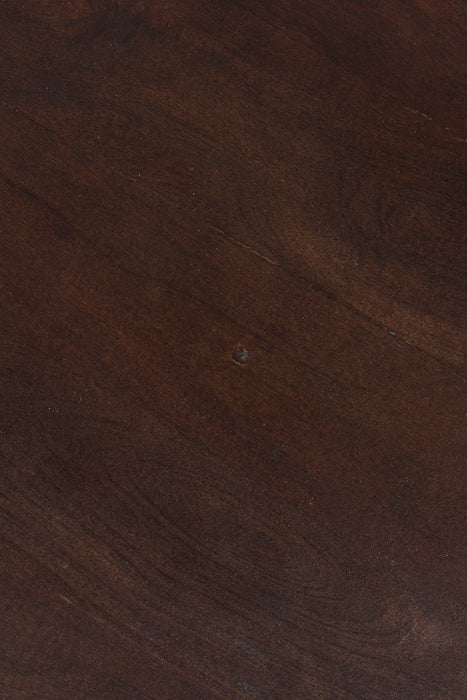 Bijzettafel Izzy Mango hout Bruin 30x30 cm-Bijzettafels-Creating Home