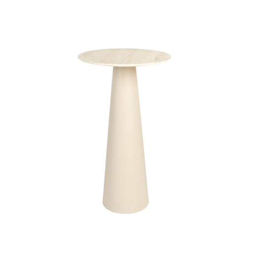 Bijzettafel Joya High Ceramics Beige Ø40x70 cm-Bijzettafels-Creating Home
