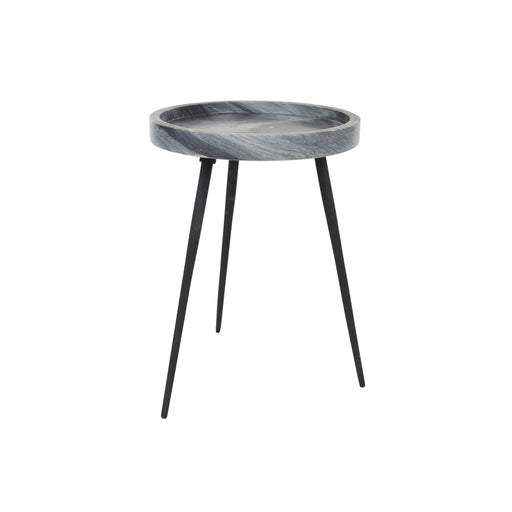 Bijzettafel Karrara Marble Grijs 33x33 cm-Bijzettafels-Creating Home