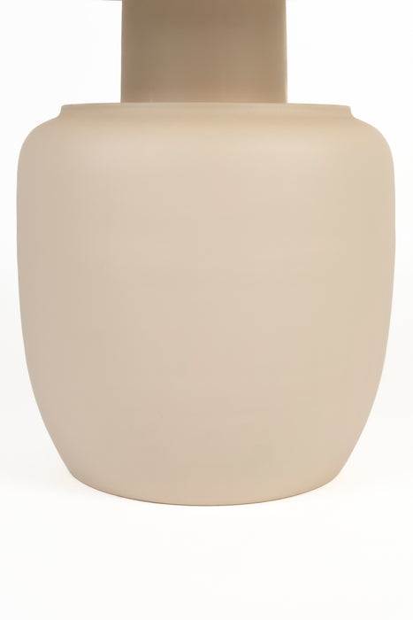 Bijzettafel Karula High Ceramics Beige Ø60x47 cm-Bijzettafels-Creating Home