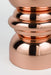 Bijzettafel Kinga Copper Metaal Bronze Ø29.5x48 cm-Bijzettafels-Creating Home