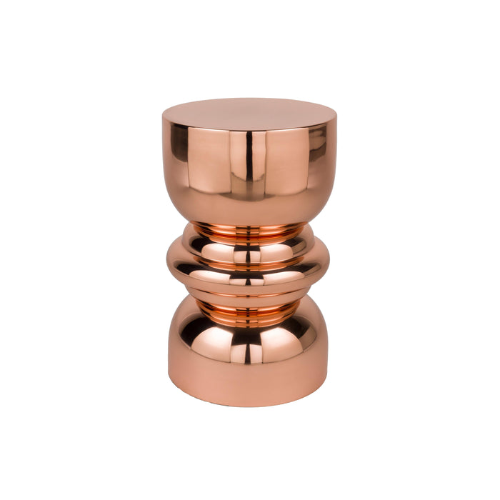 Bijzettafel Kinga Copper Metaal Bronze Ø29.5x48 cm-Bijzettafels-Creating Home