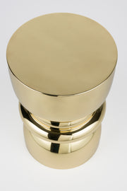 Bijzettafel Kinga Metaal Goud 29.5x29.5 cm-Bijzettafels-Creating Home