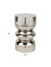 Bijzettafel Kinga Metaal Zilver 29.5x29.5 cm-Bijzettafels-Creating Home