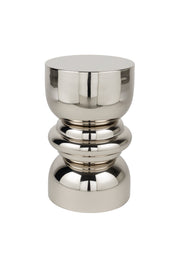 Bijzettafel Kinga Metaal Zilver 29.5x29.5 cm-Bijzettafels-Creating Home