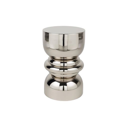 Bijzettafel Kinga Metaal Zilver 29.5x29.5 cm-Bijzettafels-Creating Home