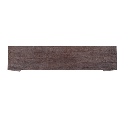 Bijzettafel Kyro Mangohout Bruin 40x180 cm-Bijzettafels-PTMD