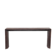 Bijzettafel Kyro Mangohout Bruin 40x180 cm-Bijzettafels-PTMD