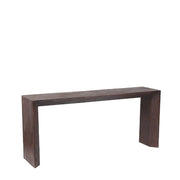 Bijzettafel Kyro Mangohout Bruin 40x180 cm-Bijzettafels-PTMD