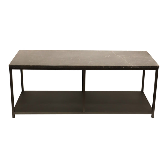 Bijzettafel Laco Marmer Beige 40x100 cm-Bijzettafels-PTMD