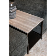 Bijzettafel Laco Marmer Wit 40x100 cm-Bijzettafels-PTMD