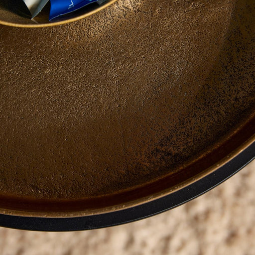 Bijzettafel Laure Koper Aluminium 42 cm-Bijzettafels-Starfurn