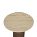 Bijzettafel Liora Mangohout Bruin 45 cm-Bijzettafels-PTMD