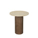 Bijzettafel Liora Mangohout Bruin 45 cm-Bijzettafels-PTMD