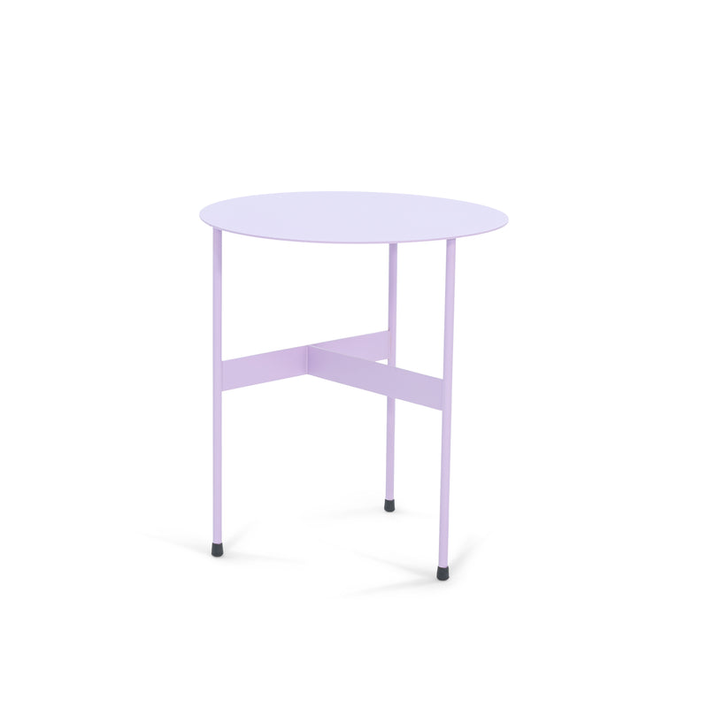 Bijzettafel MIRA Staal Lila 40x40x45cm Spinder Design-Bijzettafels-Spinder